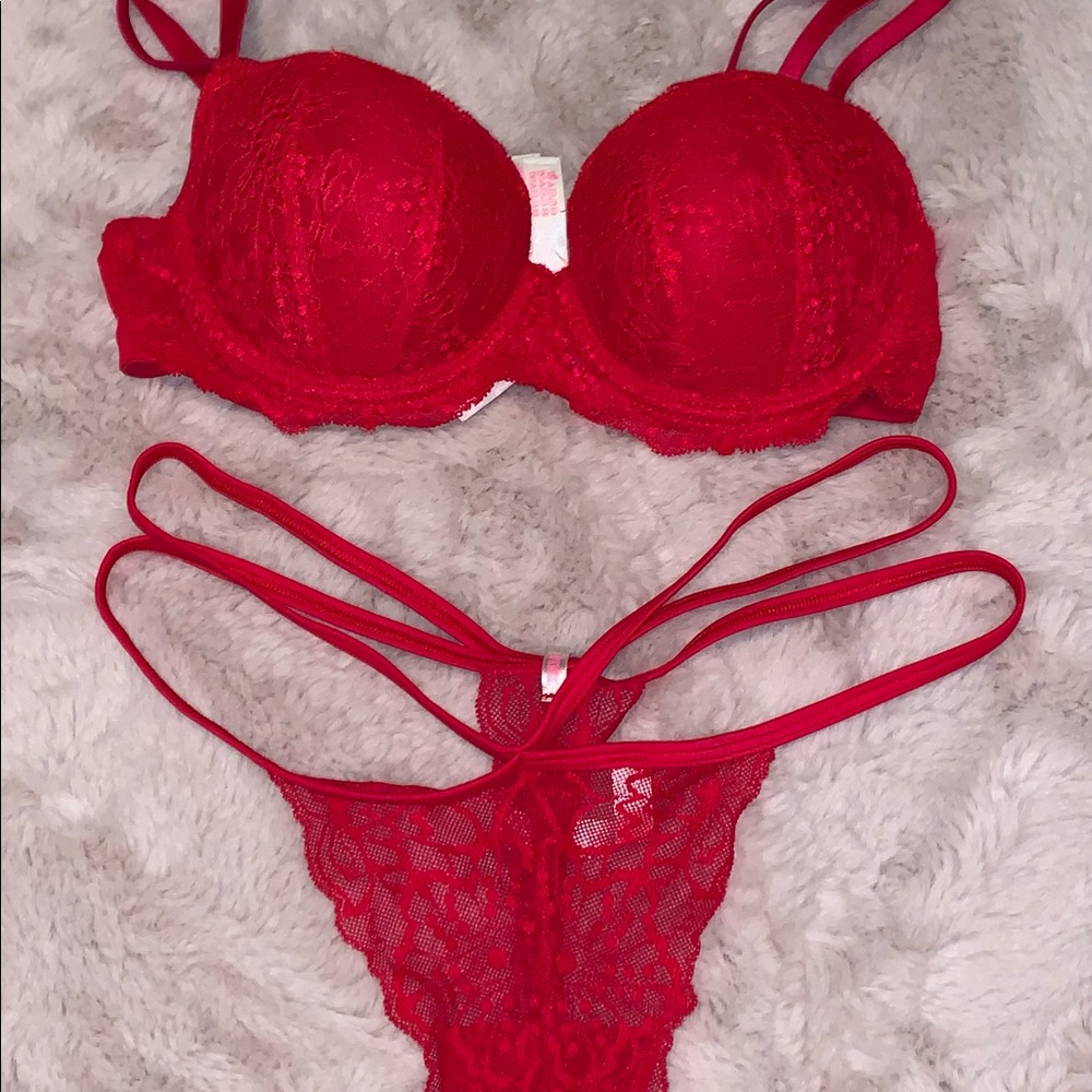 VS Pink Bra and Panty Set ♥️♥️♥️